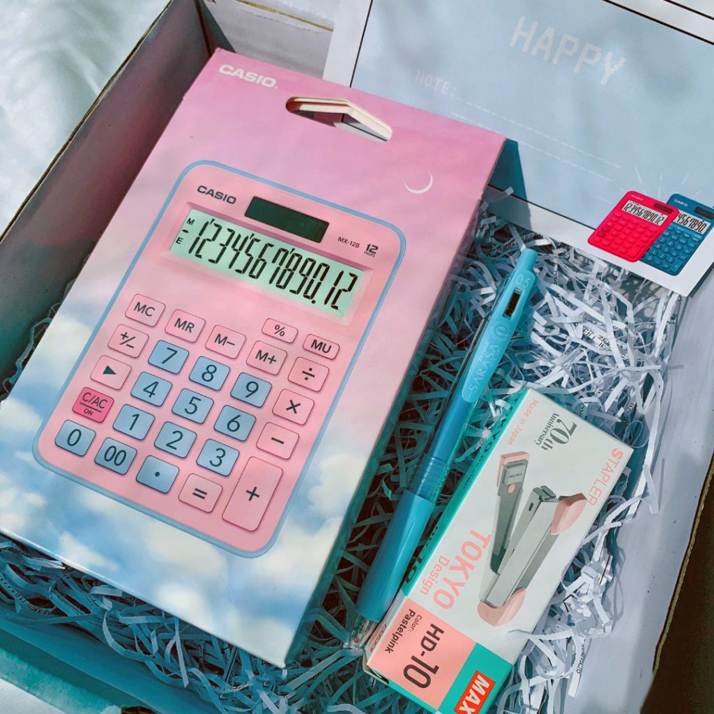 Casio MX-12B NEW Colour Practical Calculators - PT ASABA
