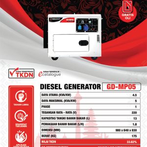 DIESEL-GENERATOR-GD-MP05-SPESIFIKASI