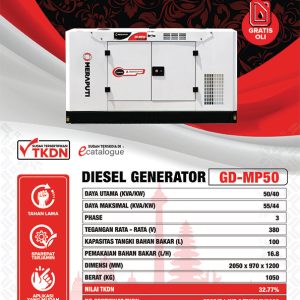 DIESEL-GENERATOR-GD-MP50-SPESIFIKASI