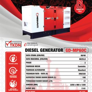 DIESEL-GENERATOR-GD-MP60C-SPESIFIKASI