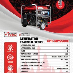 GENERATOR-PRACTICAL-SERIES-GPT-MP5500E-SPESIFIKASI