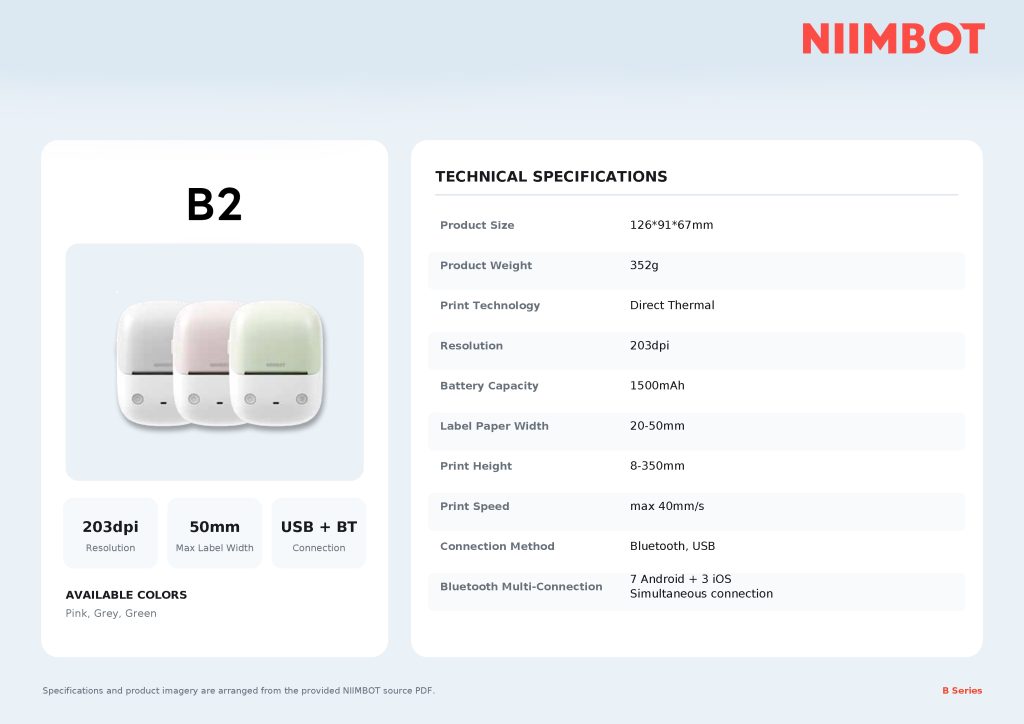 NIIMBOT B2